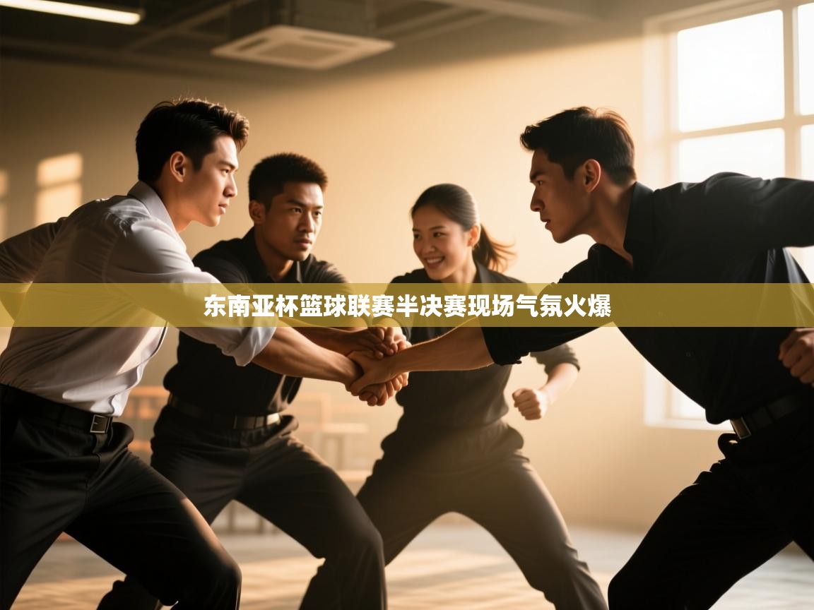 东南亚杯篮球联赛半决赛现场气氛火爆